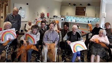 Newton Aycliffe care home Residents share positive messages
